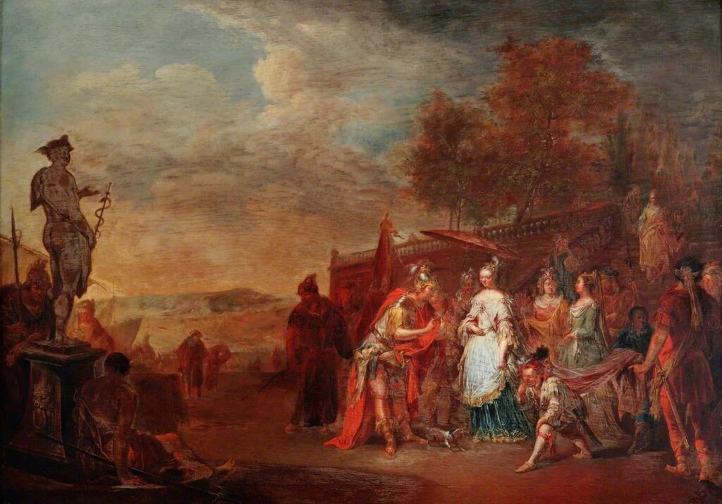 Alessandro e la regina delle Amazzoni, Talestre - Government Art Collection